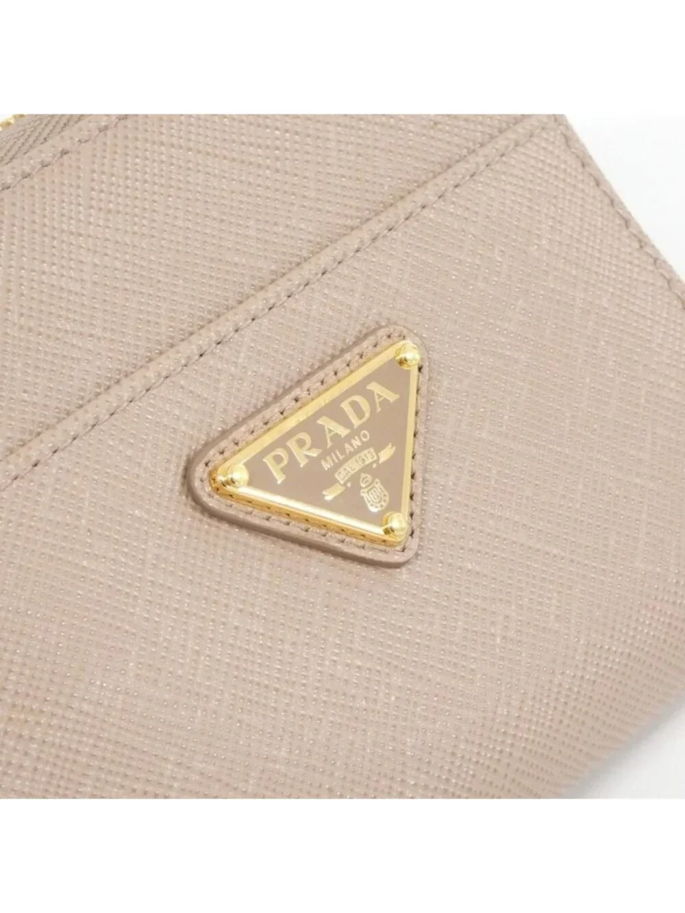 Prada Coin Purse Gold